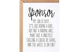 Sponsor Thank You Gift Card: A Sincere Expression of Gratitude