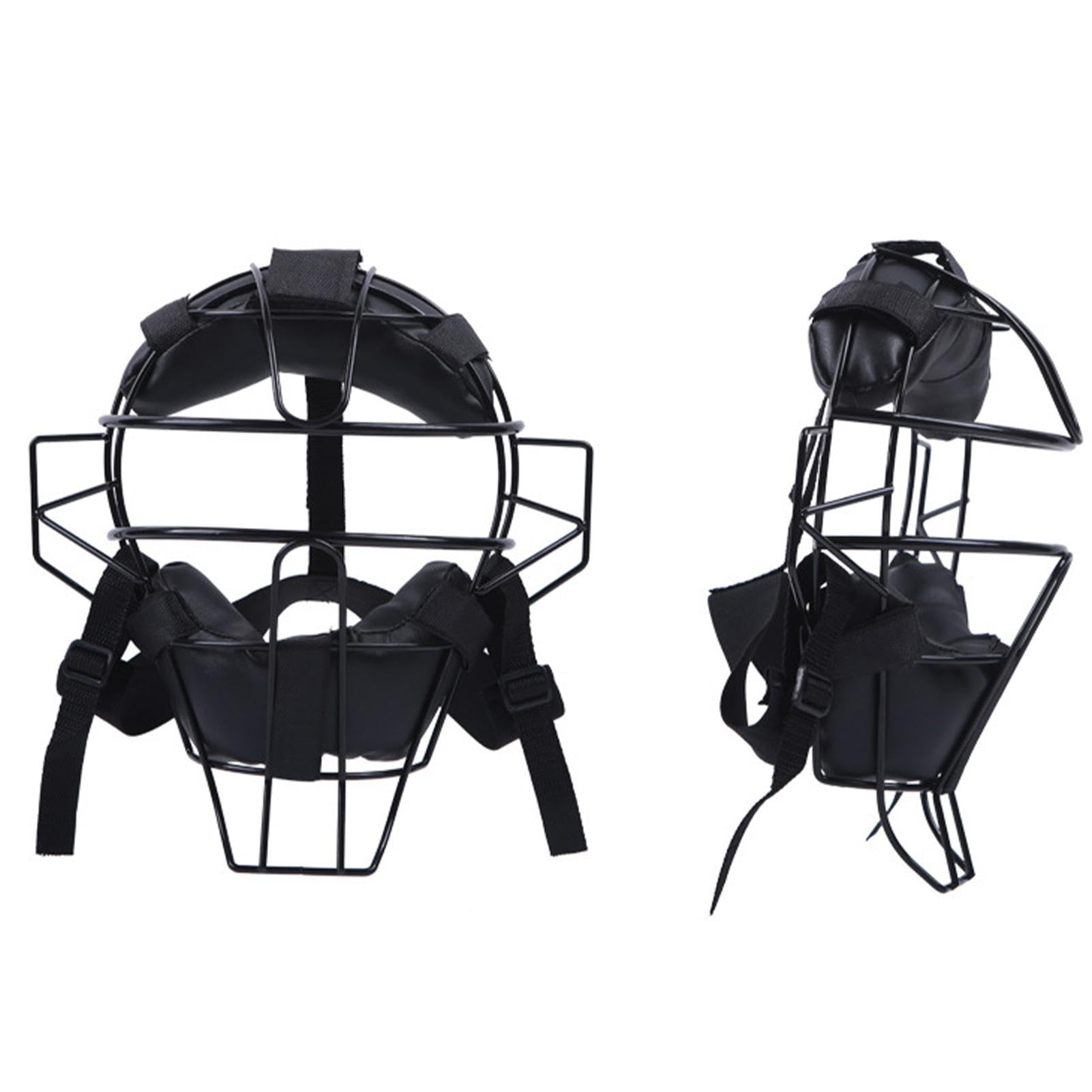 Masque de baseball - Pour arbitre - Réglable - En acier creux - Coupe confortable - Pour softball