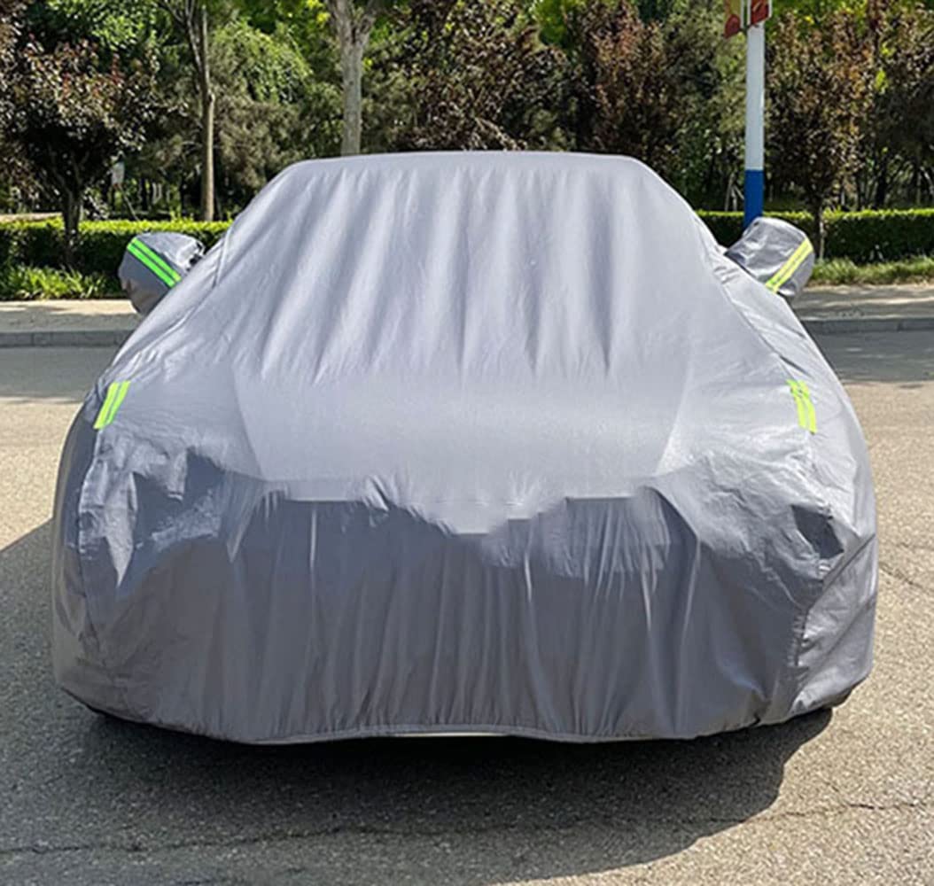 Fundas para Coche para Skoda Kamiq 2018-pr, Funda Coche Exterior Impermeable a Prueba de Polvo Resistente a arañazos Forro de Algodón Funda Coche