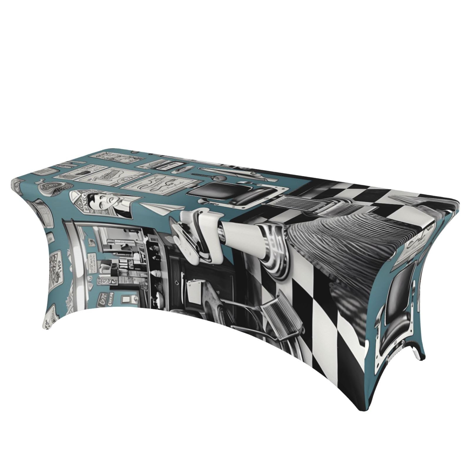 Nappe de table extensible de 1,8 m élastique premium pour fête