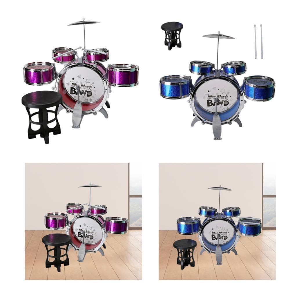 Set di per Principianti, Set di Educativo per Bambini, Set di per Bambini Piccoli con Sgabello, Giocattoli di Strumenti MUS, Viola