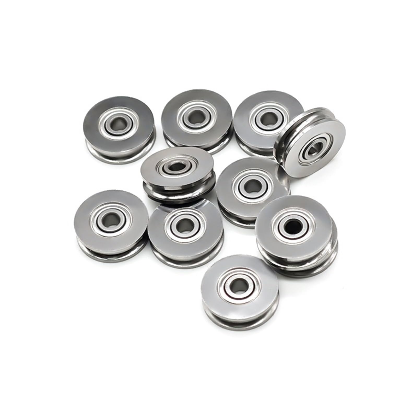 Cuscinetti a sfere a gola profonda 10 PZ SU3-14ZZ 3x14x4 mm Cuscinetti a rulli SU3-14 Sfere a gola profonda Ruota a gola a U