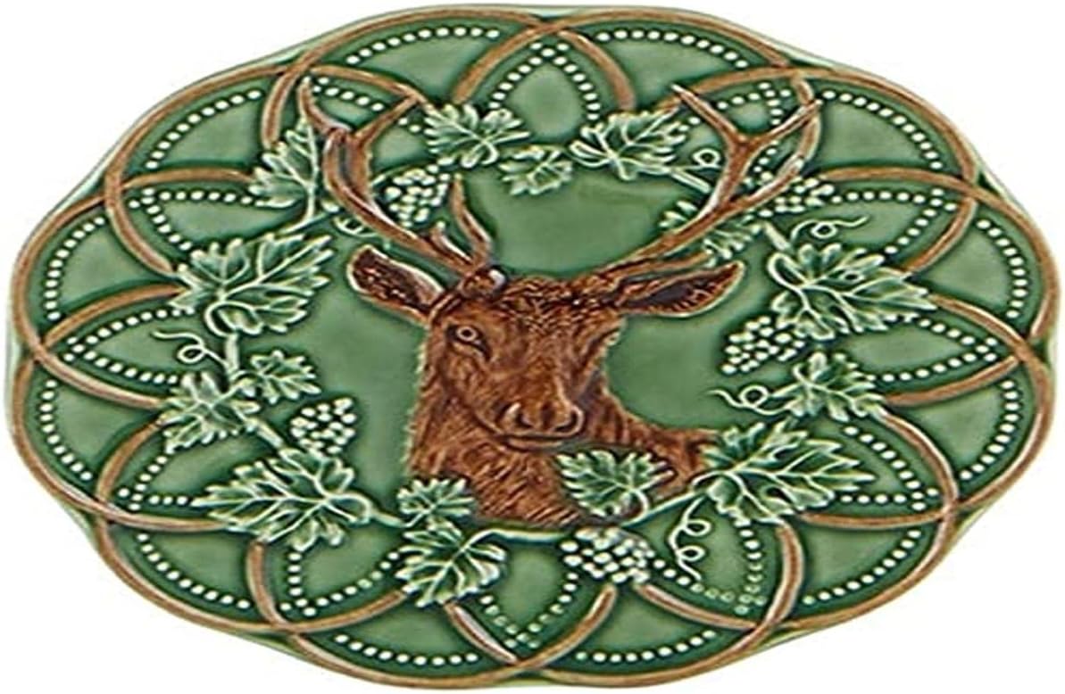 Bordallo Pinheiro Grove - Bread and Butter Plate 15,5 Deer