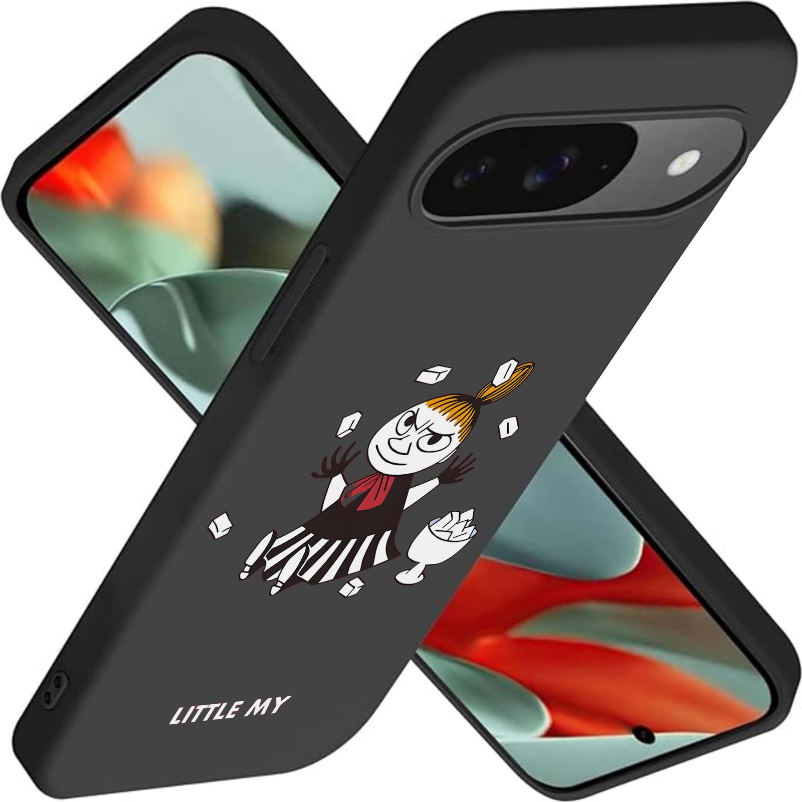 Amazon.co.jp: AZAPPCSE Google Pixel 9 / 9Pro 用 ケース ムーミン