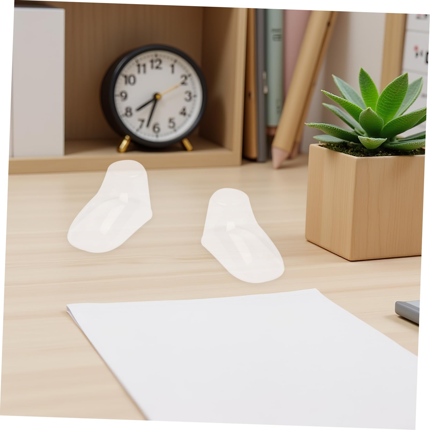 100 Stück Transparente Babyfüße Schuhhalter aus Kunststoff Socken Bootie display für Babysocken Schuhform zur Schuhformpflege und Präsentation