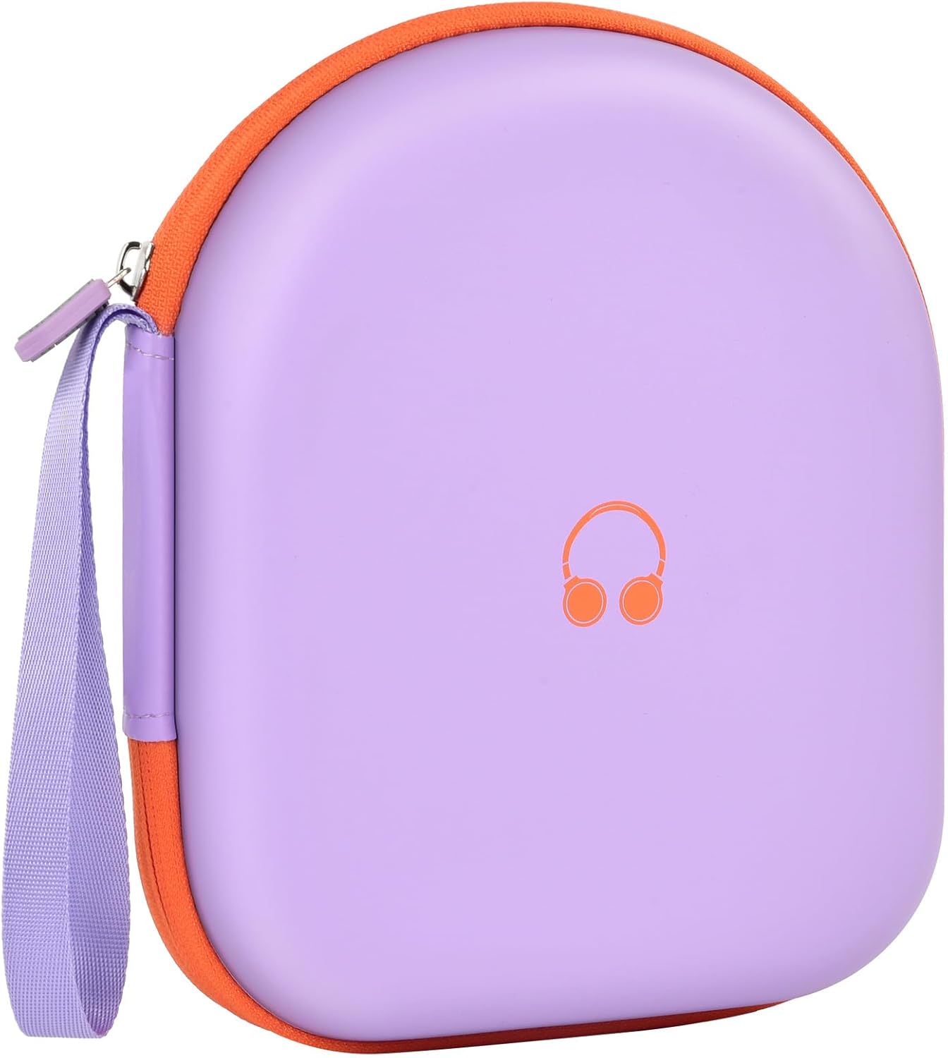 Headphone Case Compatible with JBL Tune 510BT/ 520BT/ for Sony WH-CH520/510/ for JBL Live 460NC/670NC Wireless On-Ear Headphones, Bluetooth Head Phones Storage Bag for Charging Cable - Purple