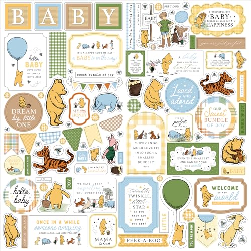 Winnie The Pooh Baby Element Sticker