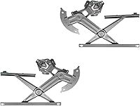 Vista 49 de TRQ Juego de elevalunas eléctrico trasero compatible con Volkswagen Golf 1999-2006 Jetta VW1550102 VW1551102 1999-2005