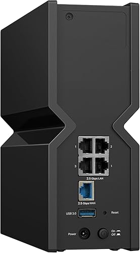 TP-Link Tri-Band BE9300 WiFi 7 Router Archer BE550 — šoninis vaizdas