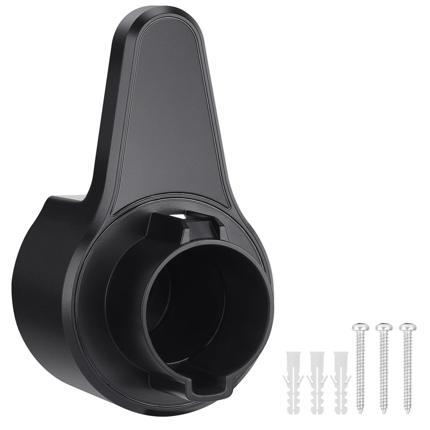 J&D EV Charger Holder for SAE J1772 Charger, EV Type 1 Plug Holder Wall Mount Charging Cable Organizer Wall Bracket Charger Holder for J1772 Connectors, Electric Car Charger Holster Dock