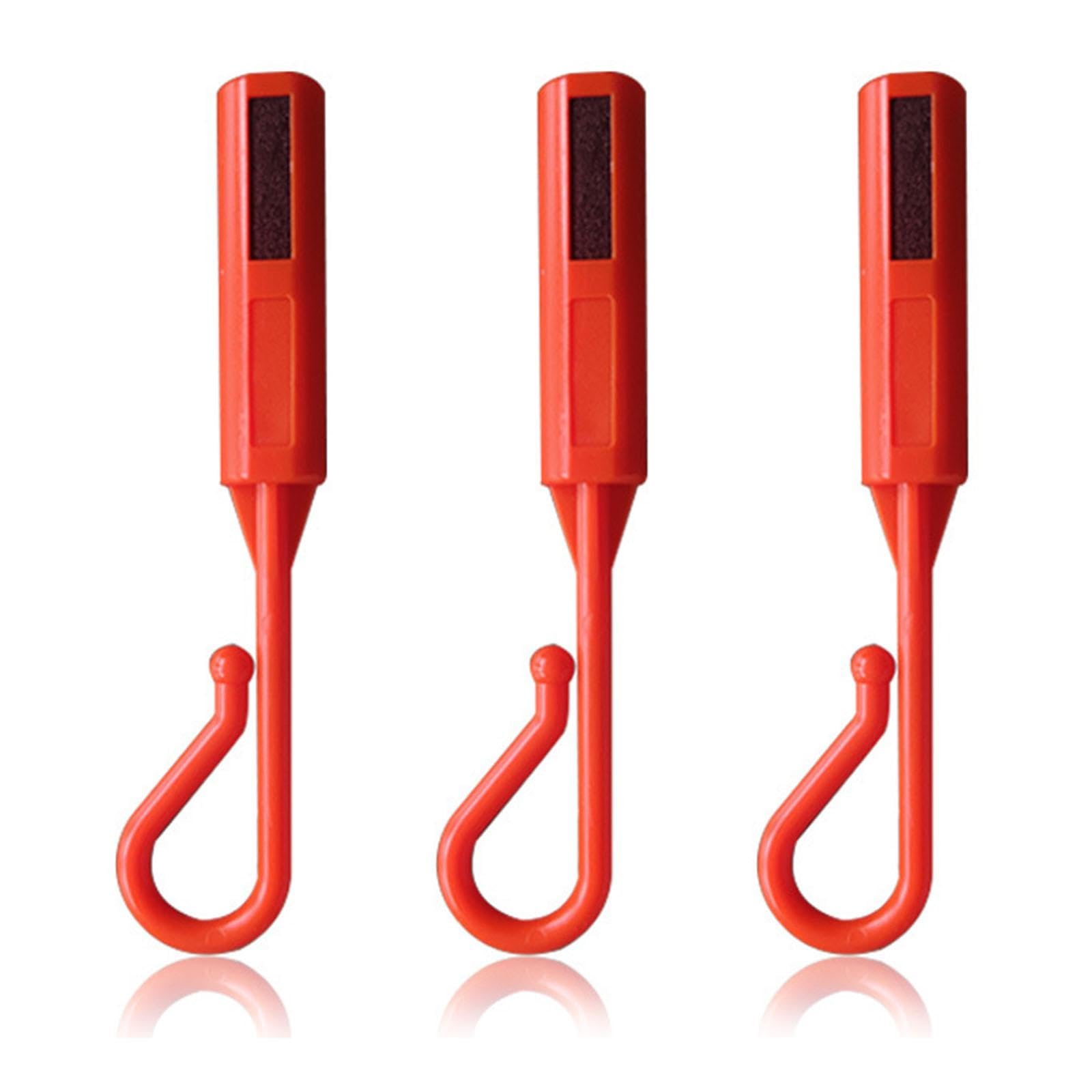 CALANDIS™ 6 Pieces Hook Keeper for Fishing Rod Sturdy Professional Fishing Bait Holder Orange | Other Fishing Equipment | Fishing Equipment | Fishing-image-21