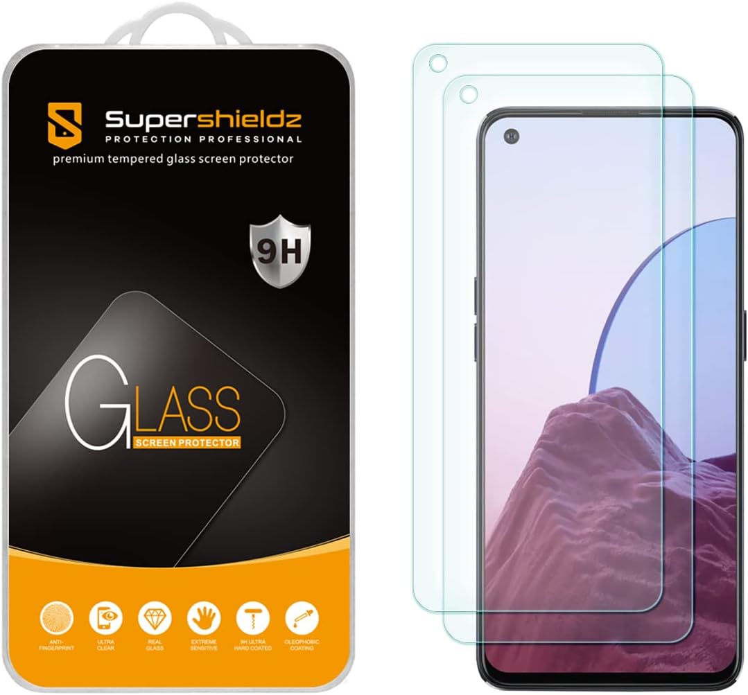 (2 Pack) Designed for OnePlus Nord N20 5G [Not Fit for Nord N200 5G] Tempered Glass Screen Protector, Anti Scratch, Bubble Free