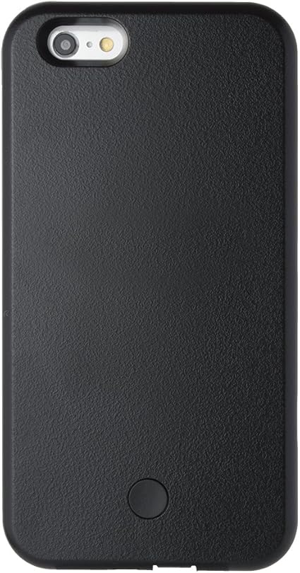 Amazon Co Jp Cinc Shop Led セルフィーライトアップ Iphoneケース 海外セレブに 自撮り ストロボ 調光 Iphone6plus 6splus ブラック 家電 カメラ
