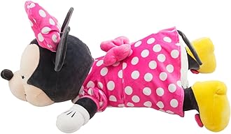 Disney Store Official Minnie Mouse Cuddleez Plush - 23-Inch - Ultra-Soft & Huggable Design - Classic Iconic Character - Perfect Cozy Companion for Fans & Kids Experience & Quality