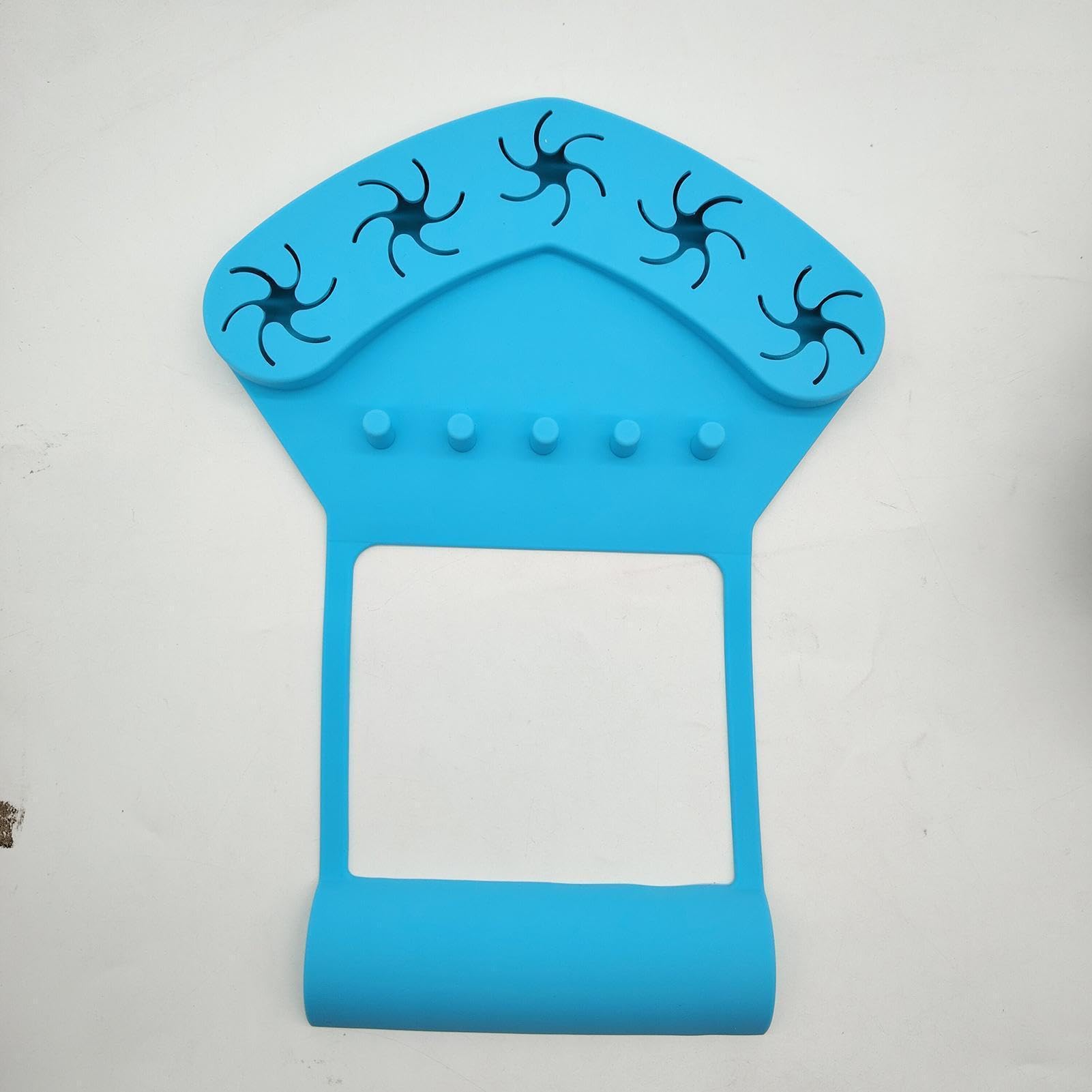 Tappetino in silicone con supporto per lucidatura unghie Postazione per la | Supporto in silicone per la manicure Per donne principianti, pittura unghie, saloni, feste e