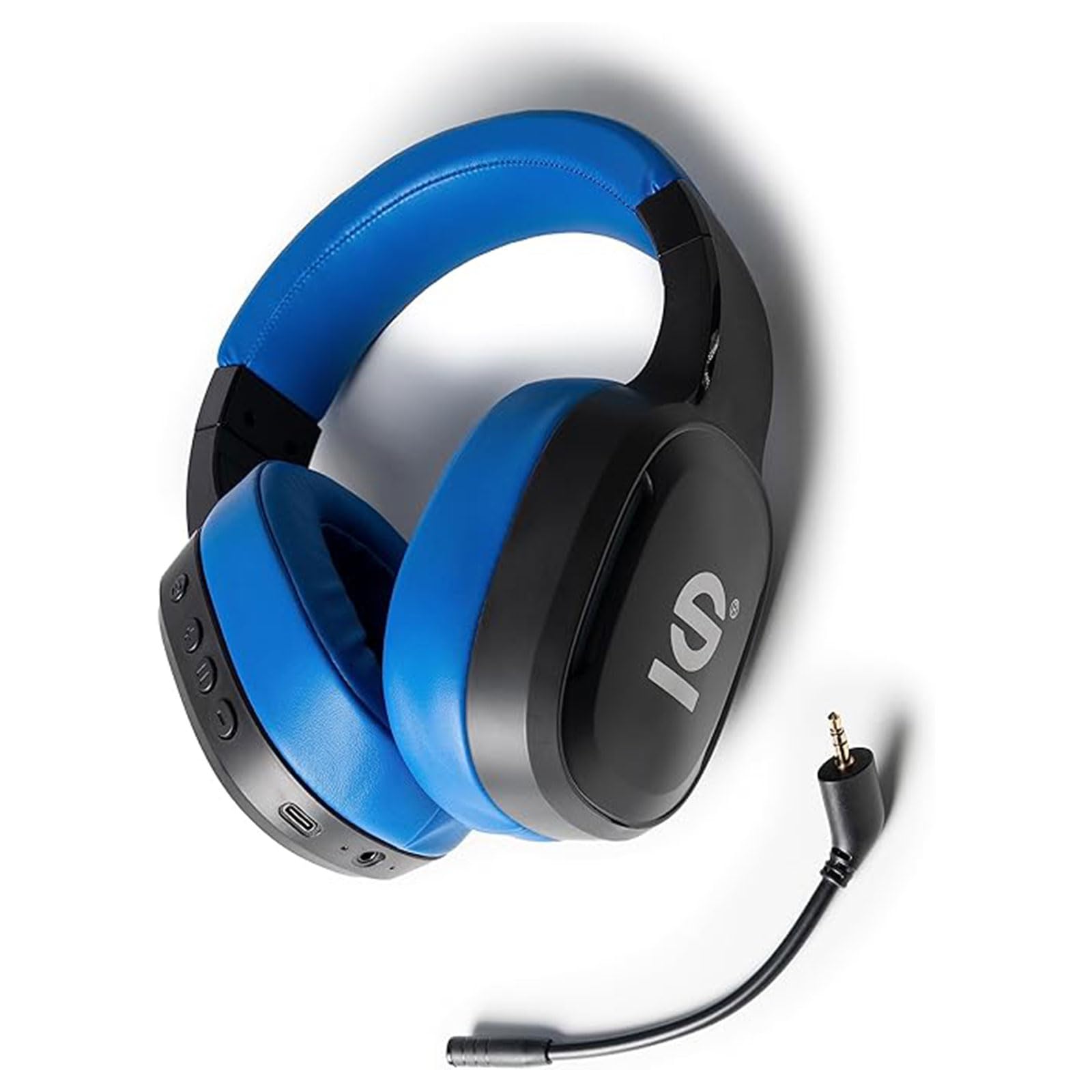 Celly, Cuffie Wireless Race Linea Sparco, Cuffie Bluetooth Over Ear, Ideali per Gaming, con Archetto Regolabile, Controllo da Remoto, Luci LED Rainbow con Effetti Dinamici