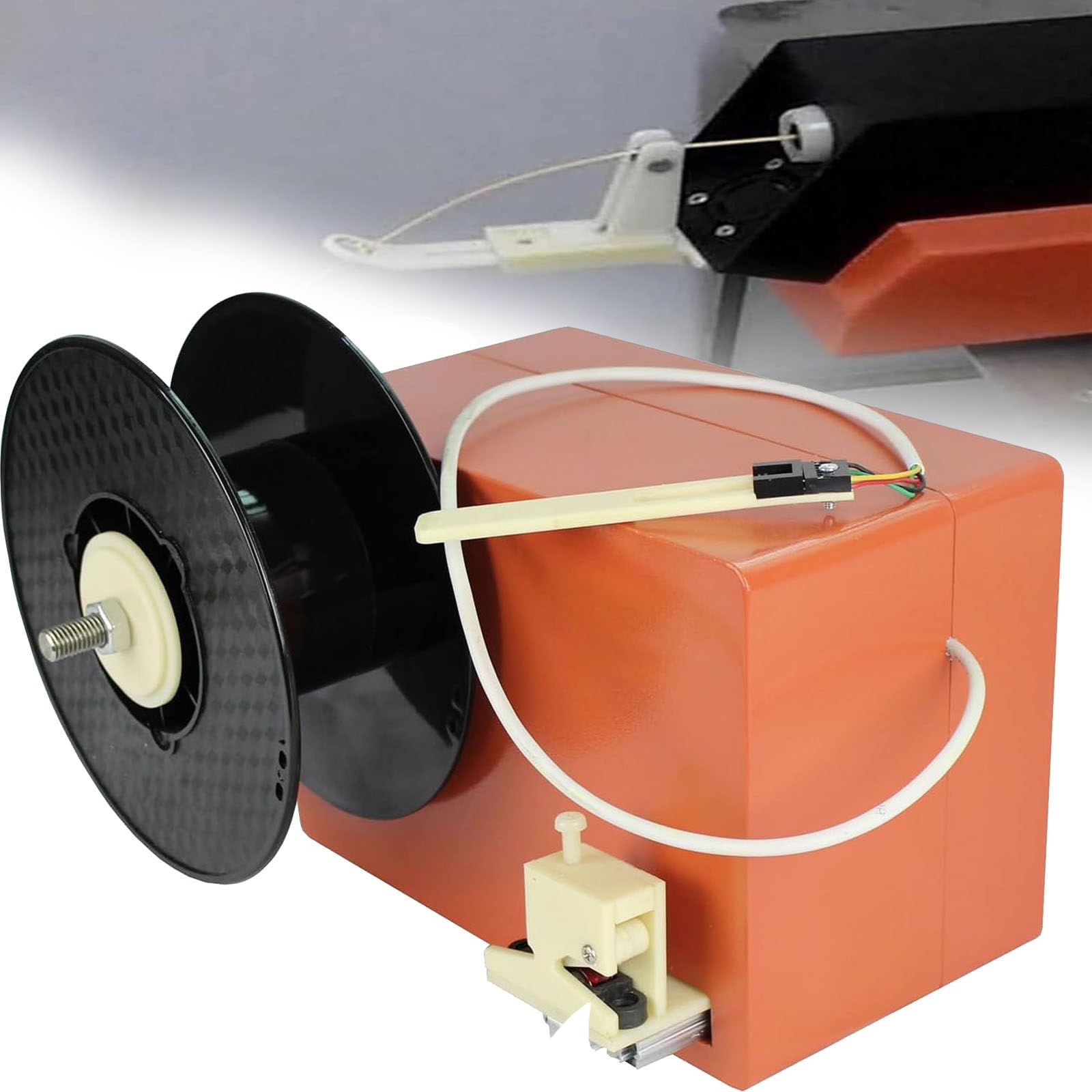 JozyJul Desktop Filament Extruder, 3D Printing Filament Extruder, Adjustable Speed ​​300-650mm/min, with 2 Extrusion Dies: 1.75/3.00mm, PLA, ABS, PVA, HIPS, Acetate Fiberwinder
