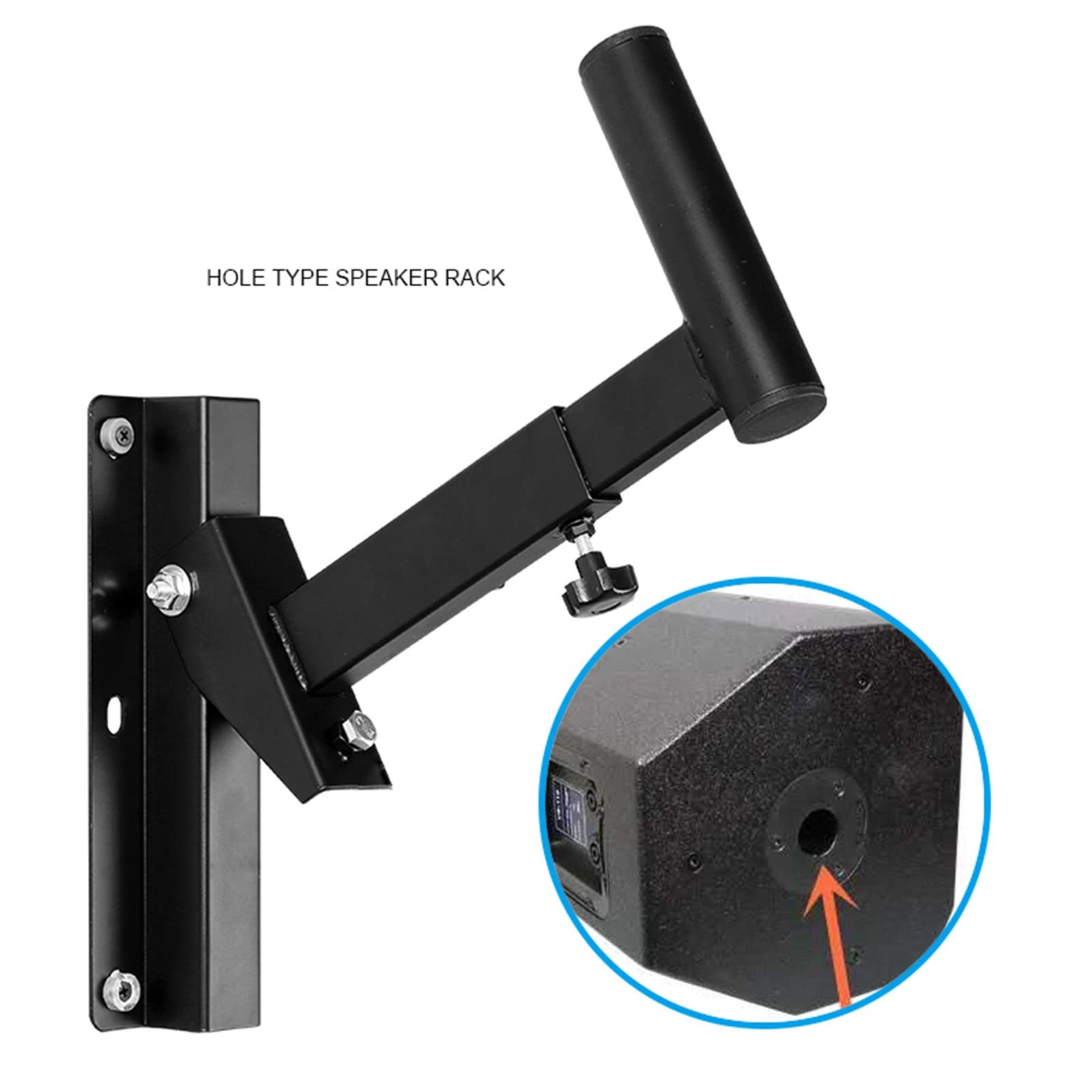 Rack per Altoparlanti Staffa for altoparlante Staffa for audio surround montata a parete Monitoraggio del suono Staffa a parete Staffa for altoparlante Gancio for altoparlante Supporti per Altoparlant