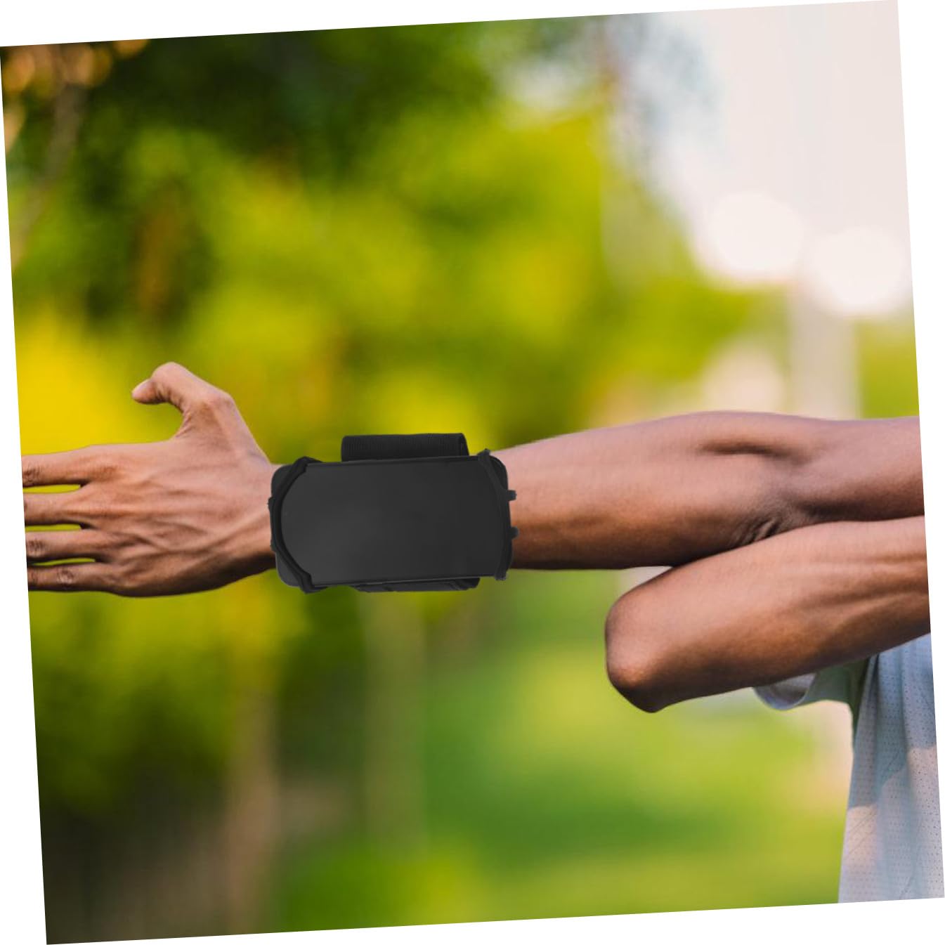 ULTECHNOVO 5pezzi Porta Smartphone Da Braccio Per Corsa e Ciclismo Supporto Cellulare Per Allenamento e Attività Sportive Compatibile Con Tutti Gli Smartphone