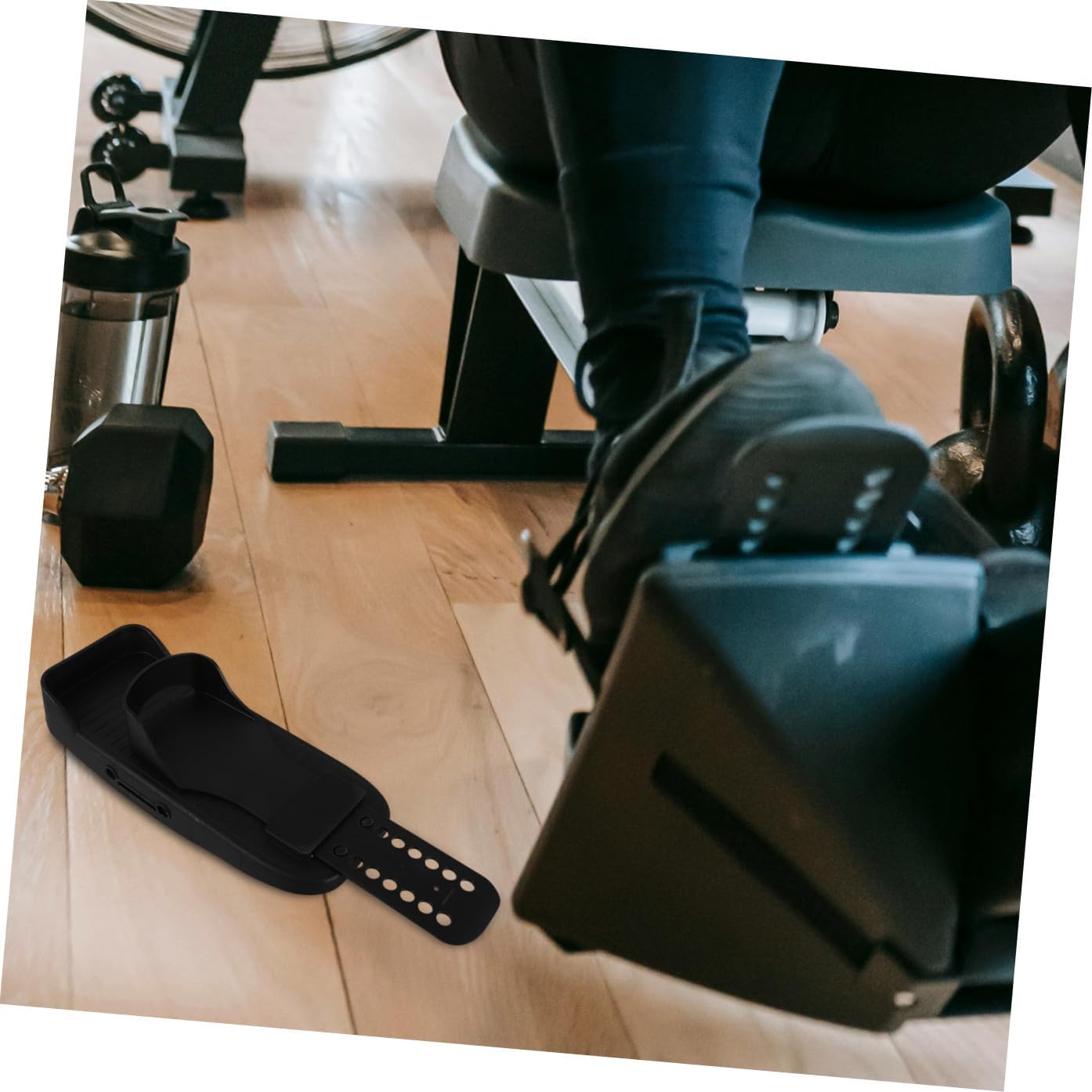 Toddmomy 1pair Rowing Machine Pedals Ergonomic Foot Pedals for Indoor Exercise Compatible Rower Models Wear-Resistant Design Multifunctional Sports Accessories