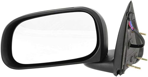 Controlador de espejo lado izquierdo eléctrico calentado con textura negro LH Mano para,Fácil de instalar,Devolución libre