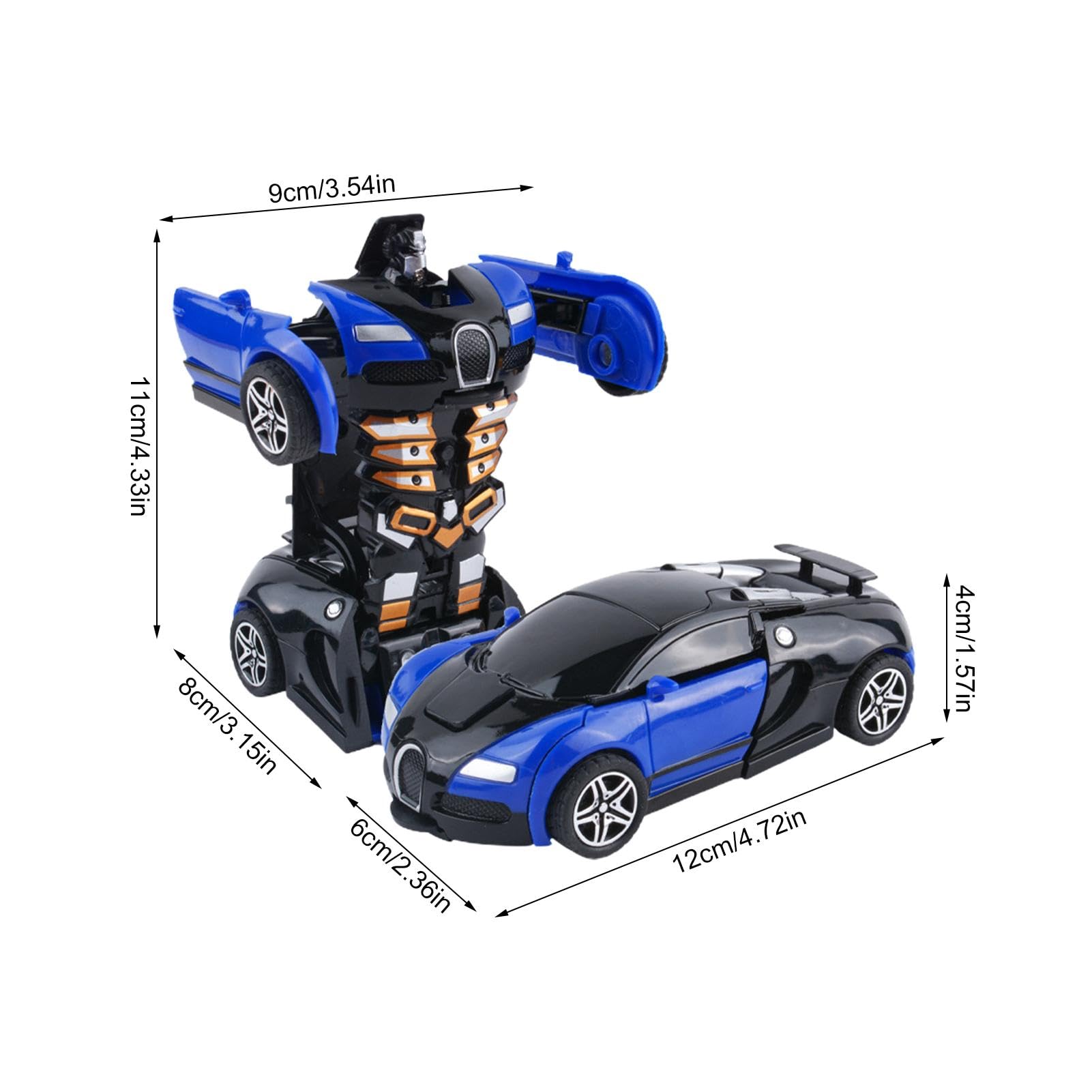 Amazon.co.jp: 変身ロボットカーおもちゃ、変身車おもちゃ