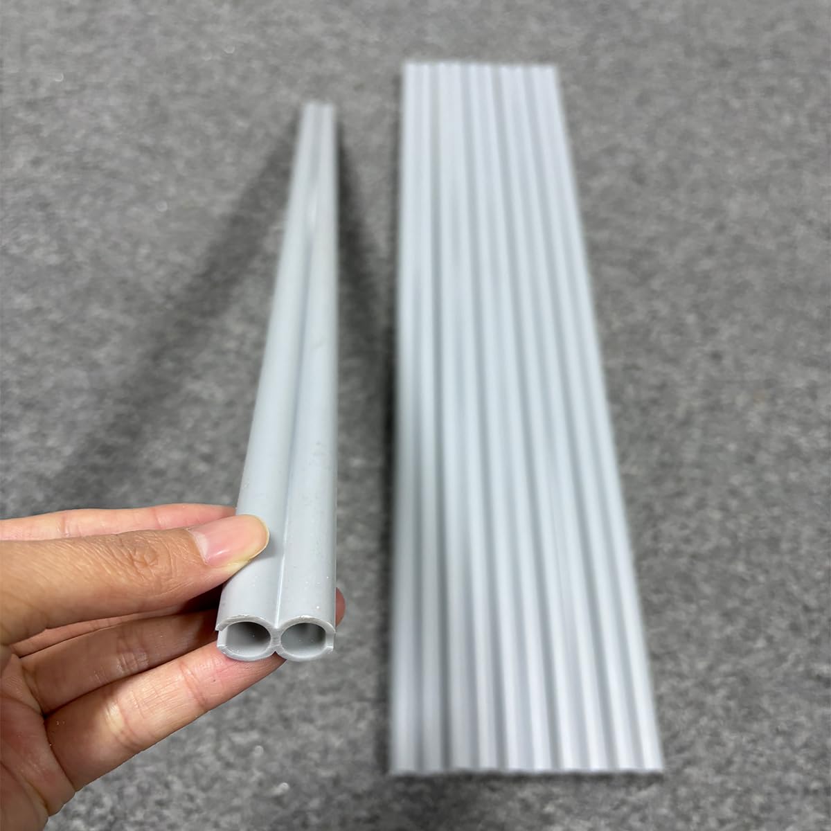 6X 50cm RV Awning Rail Channel Figure of 8 Plastic Awning Channel Connector for All Motorhome Campervan Tent Awning Accessories - 4