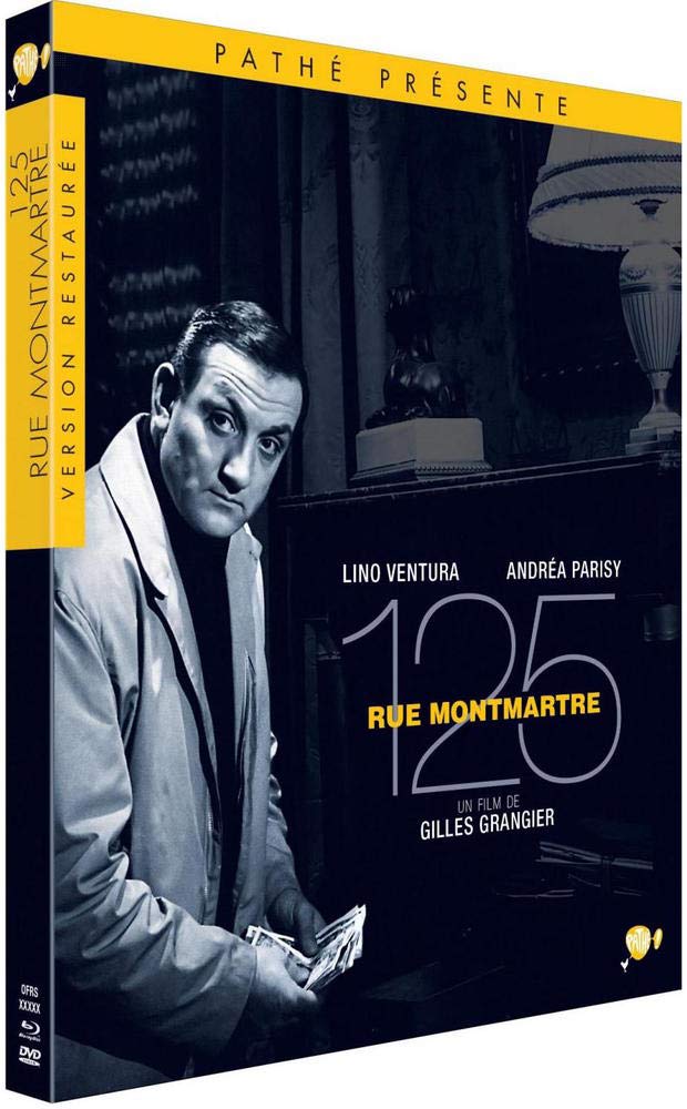 125 rue Montmartre (Blu-Ray & DVD Combo) [ Blu-Ray, Reg.A/B/C Import - France ]