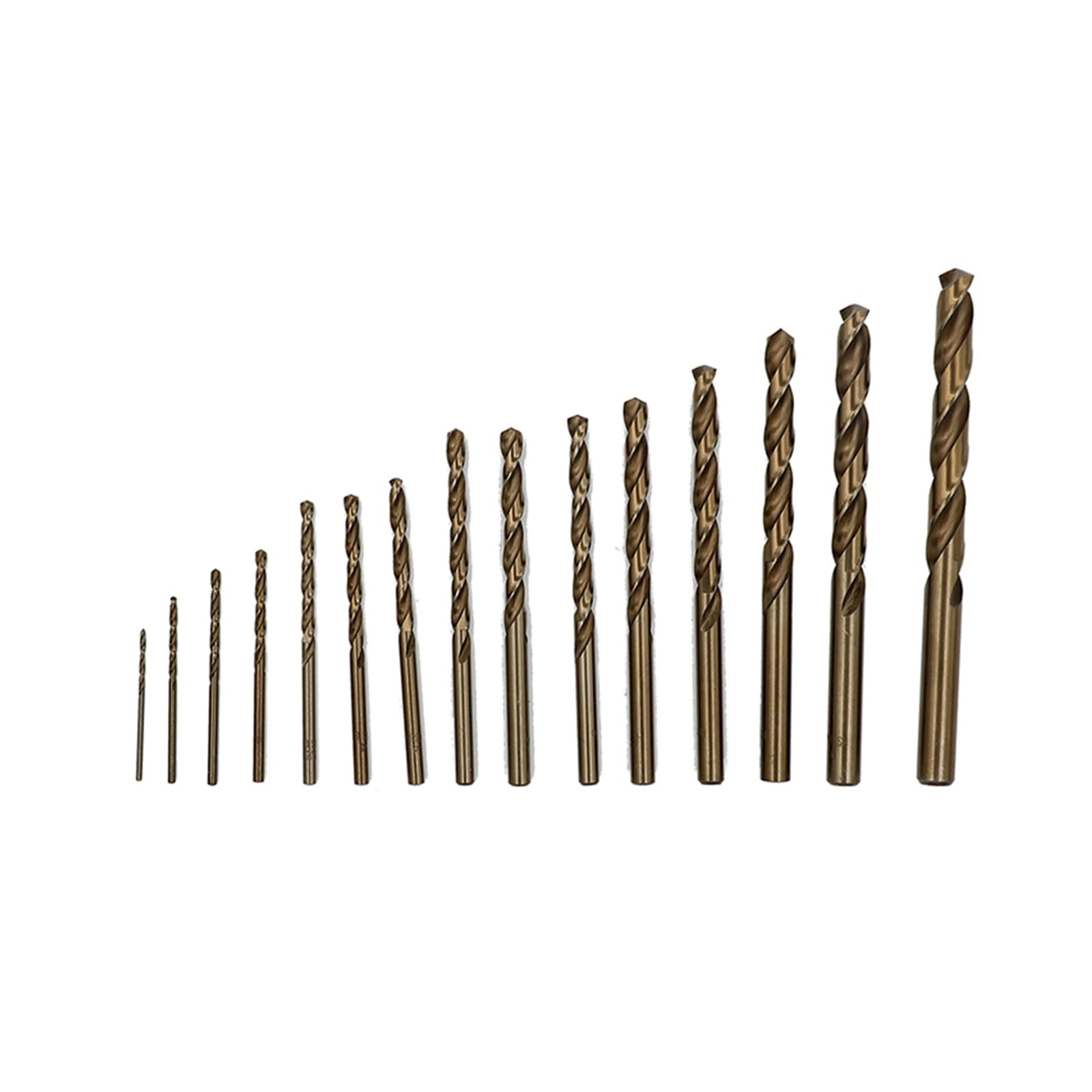 15 Uds HSS-Co 5% M35 brocas for trabajo de madera de Metal M35 HSS vástago recto de acero 1,5-10mm broca helicoidal herramientas eléctricas