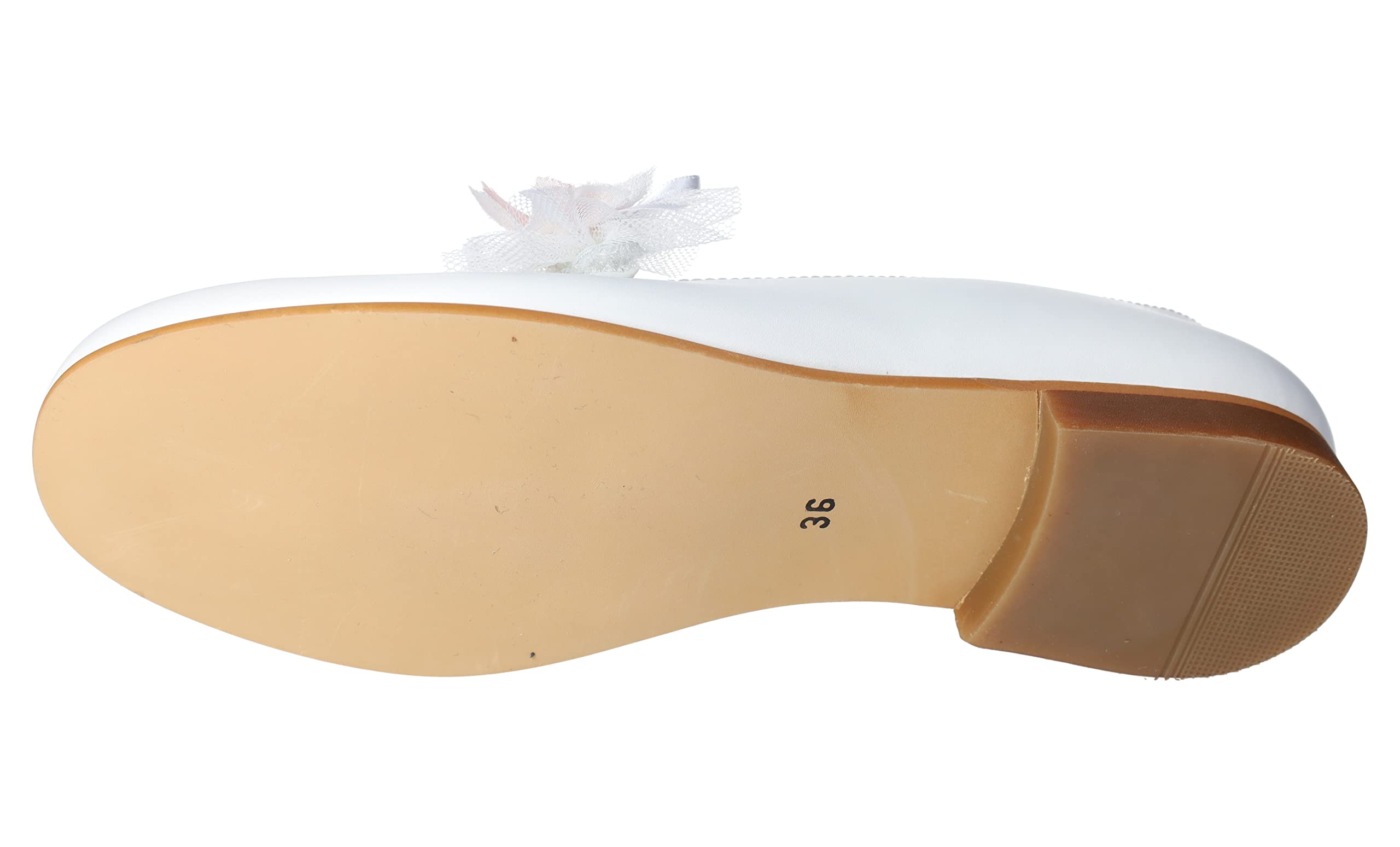 BAMBINELI 5235 COMUNIÓN Flor Bambi NIÑA Zapato COMUNIÓN Blanco 37