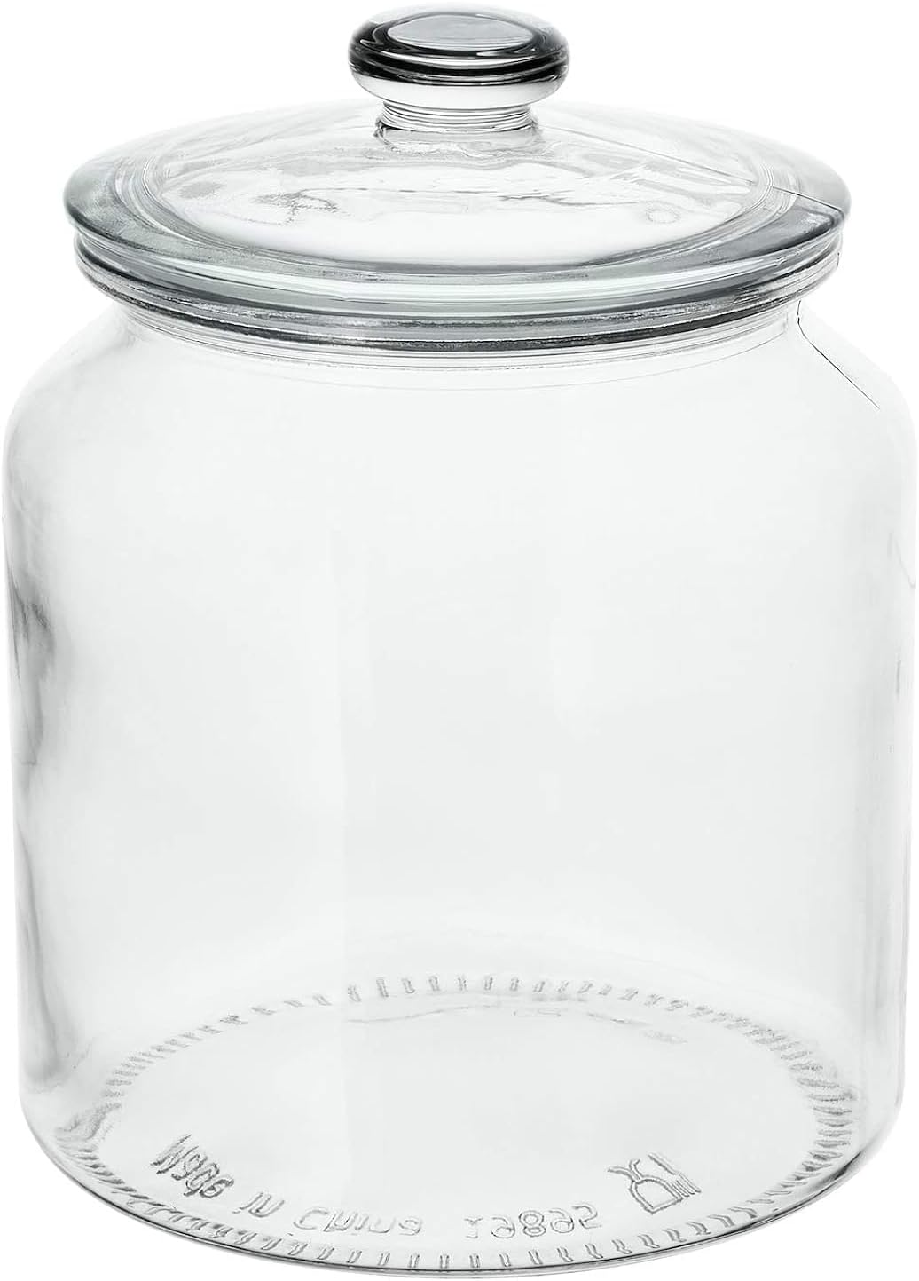 Vardagen Storage Accessory Jar With Lid, Clear Glass, 1.9 L
