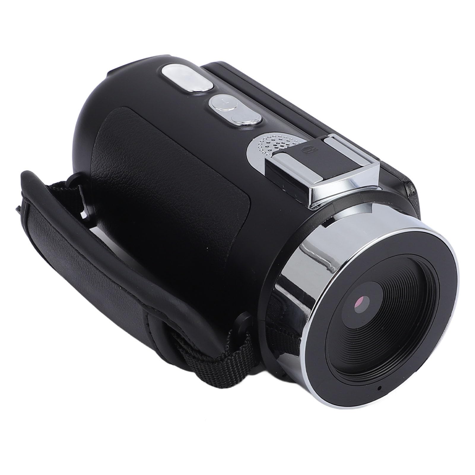 Videocamera 4K 64MP HD 28X Zoom digitale Messa a fuoco automatica Videoregistratore per fotocamera digitale con schermo rotante da 3 pollici Luce LED per i viaggi