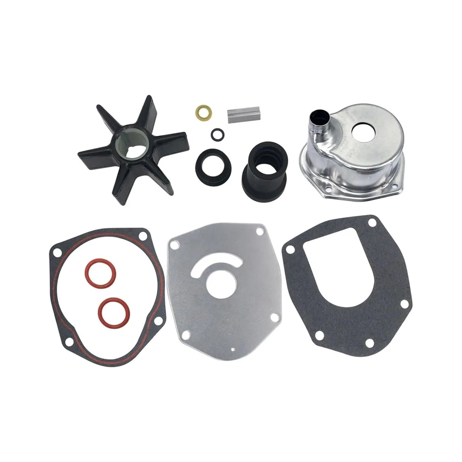 Bomba Auxiliar Automóvil Kit Reparación Impulsor Bomba Agua Con Carcasa Para Mercruiser Para Dentrofueraborda Para ALPHA Para ONE Para GEN 2 1991-1998 8M0100526 43026 Bombas Agua