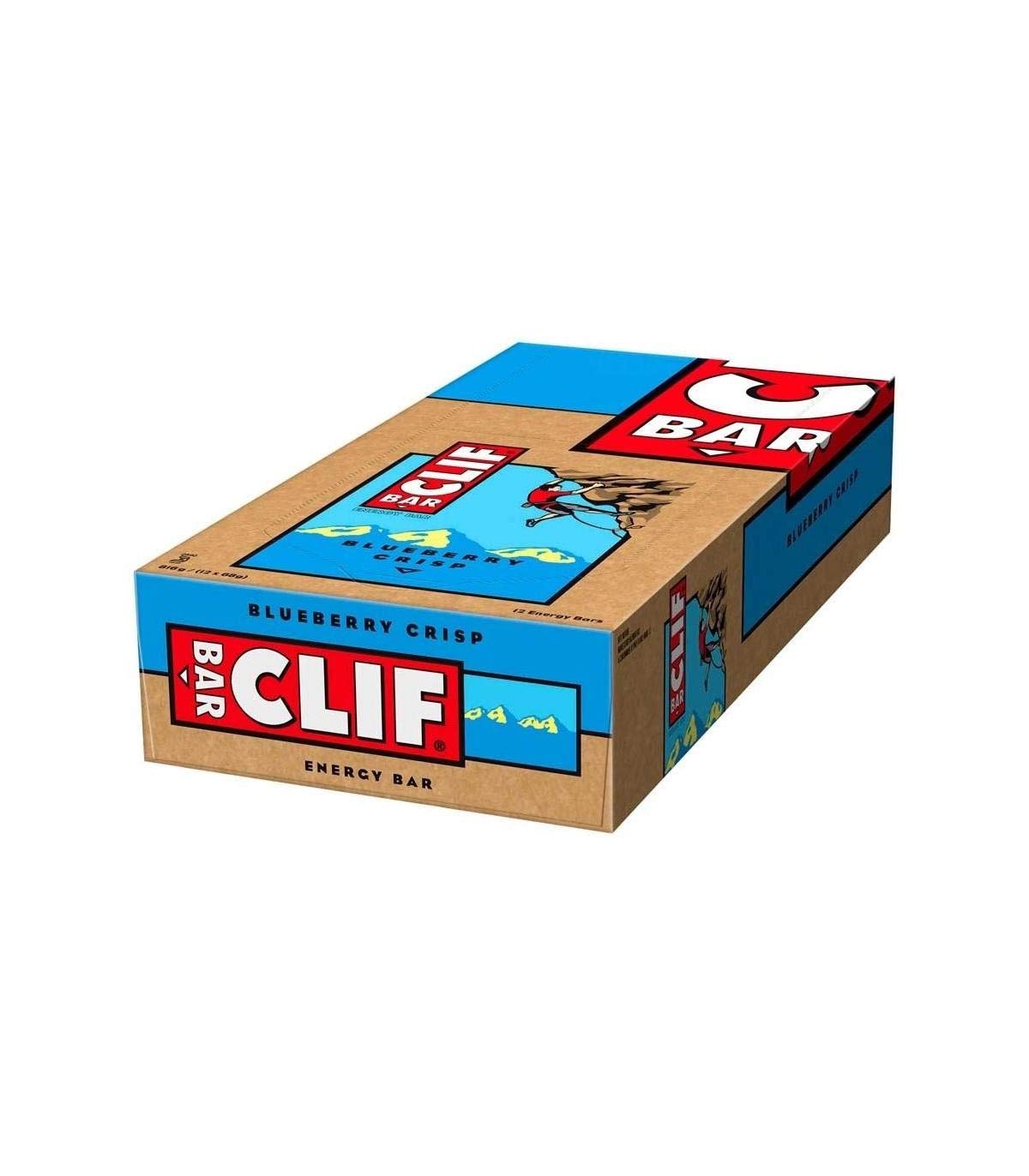 Clif Bar Lot Barres protéinée myrtilles (x12)