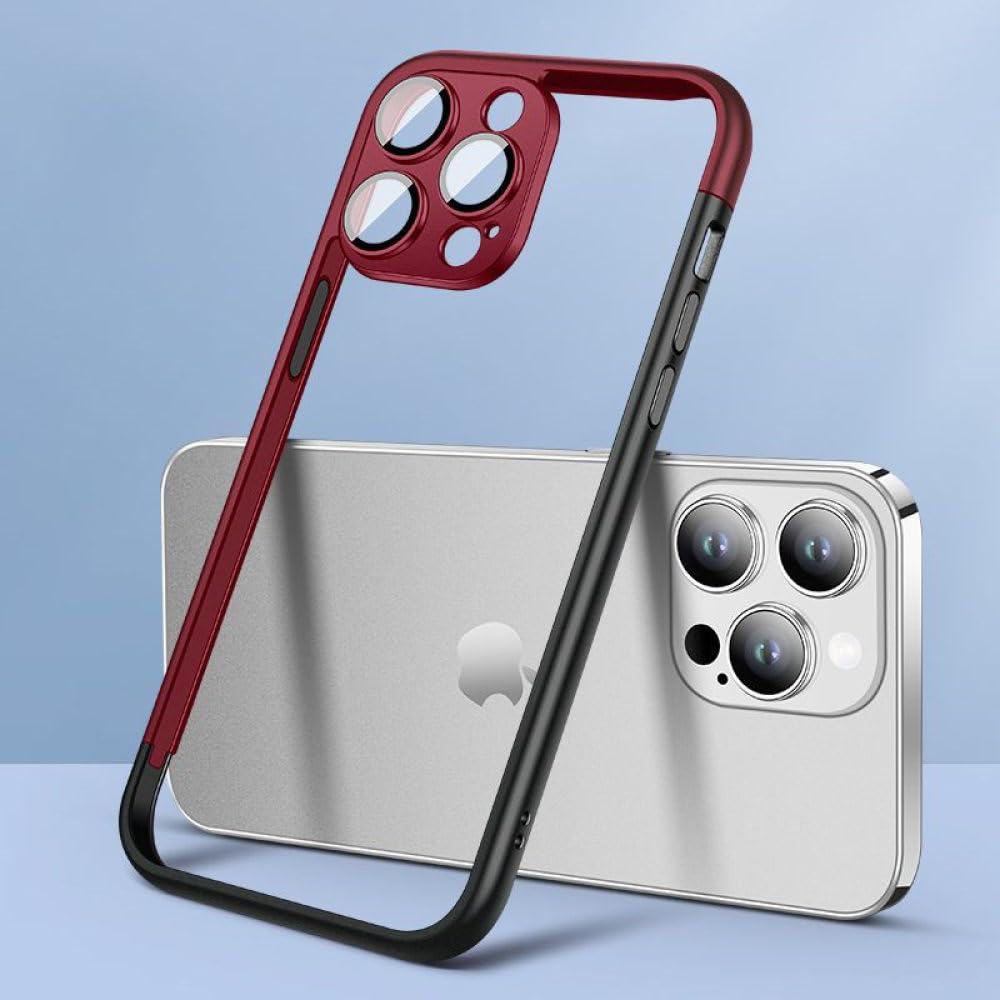 Amazon.co.jp: 取り外し可能なバンパー電話ケース iPhone 12 13 14 15 