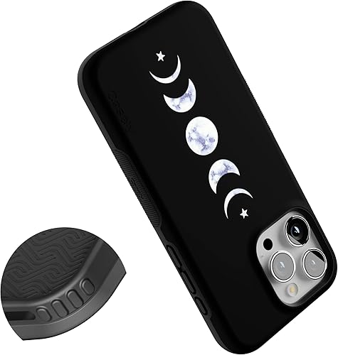 Vista 741 de Casely Funda para iPhone 15 Pro Jardín Secreto Flores mixtas Funda atrevida Compatible con MagSafe y botón de acción Jardín Secreto Floral