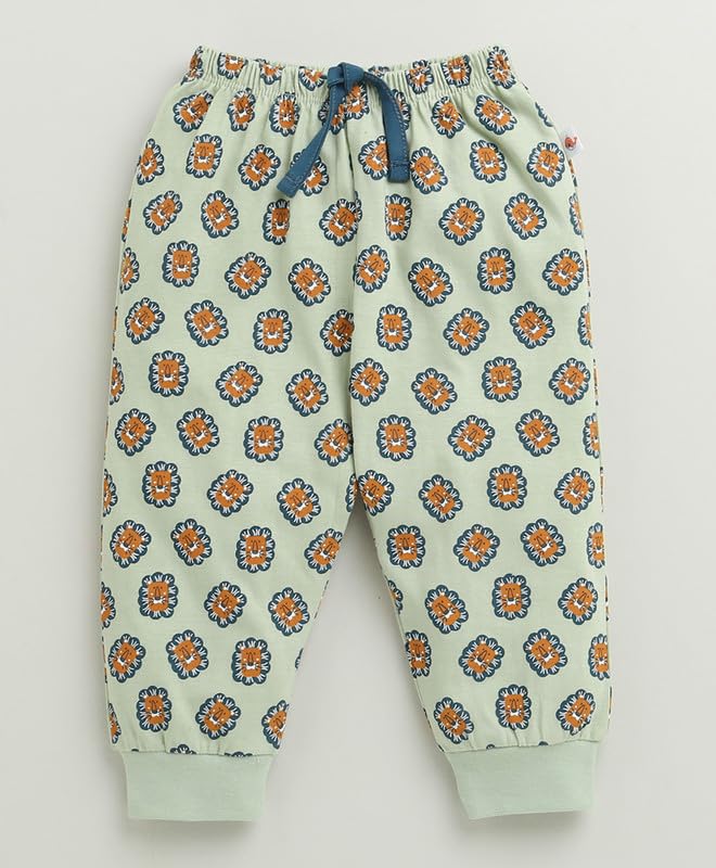 Image of BUMZEE Boys Cotton Full Sleeves T-Shirt & Pyjama Set (Peb10384391)