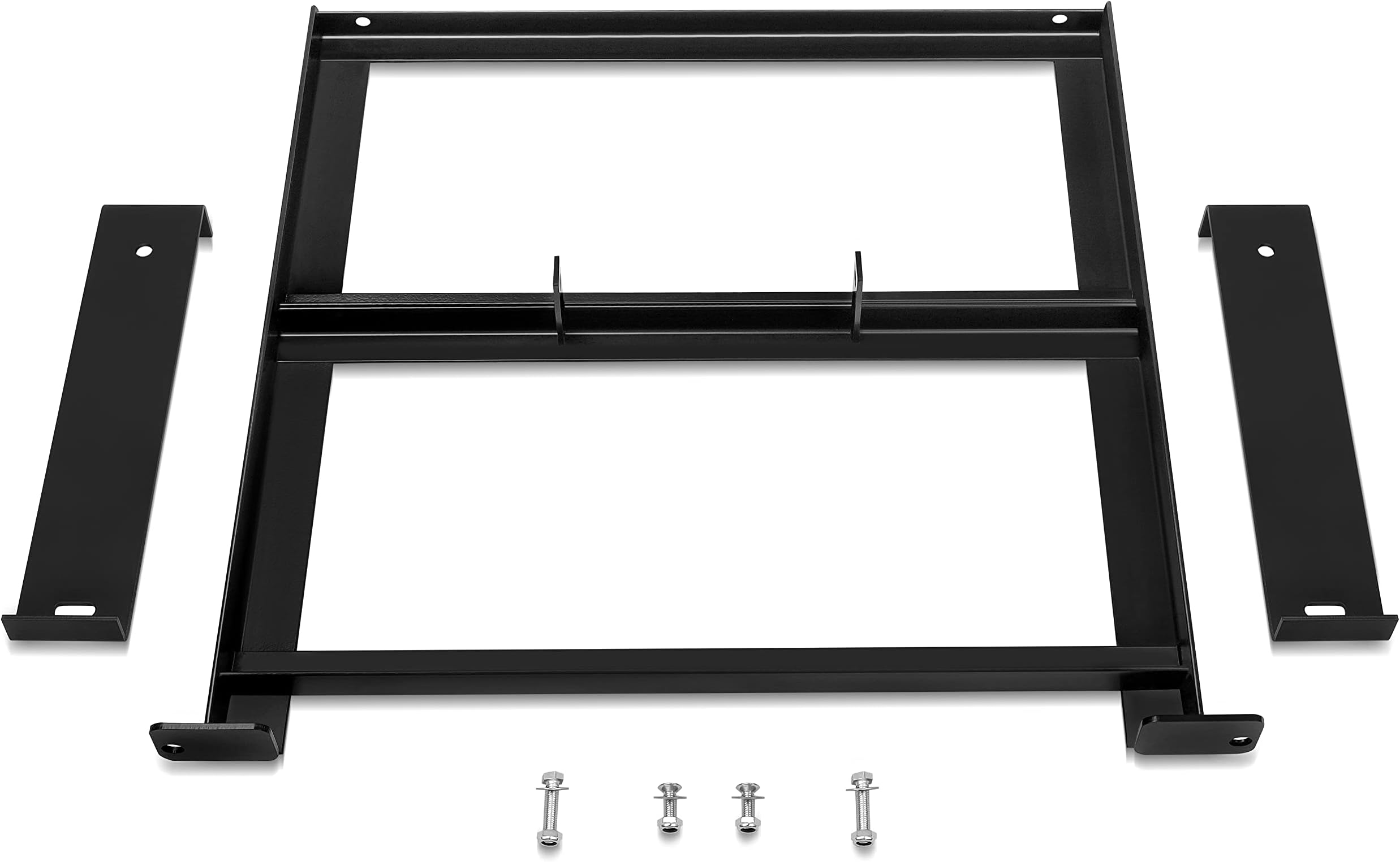 JY Performance Steel Battery Tray Replacement Compatible With 1994-2013 EZGO TXT/Medalist Models Hold Down 36V