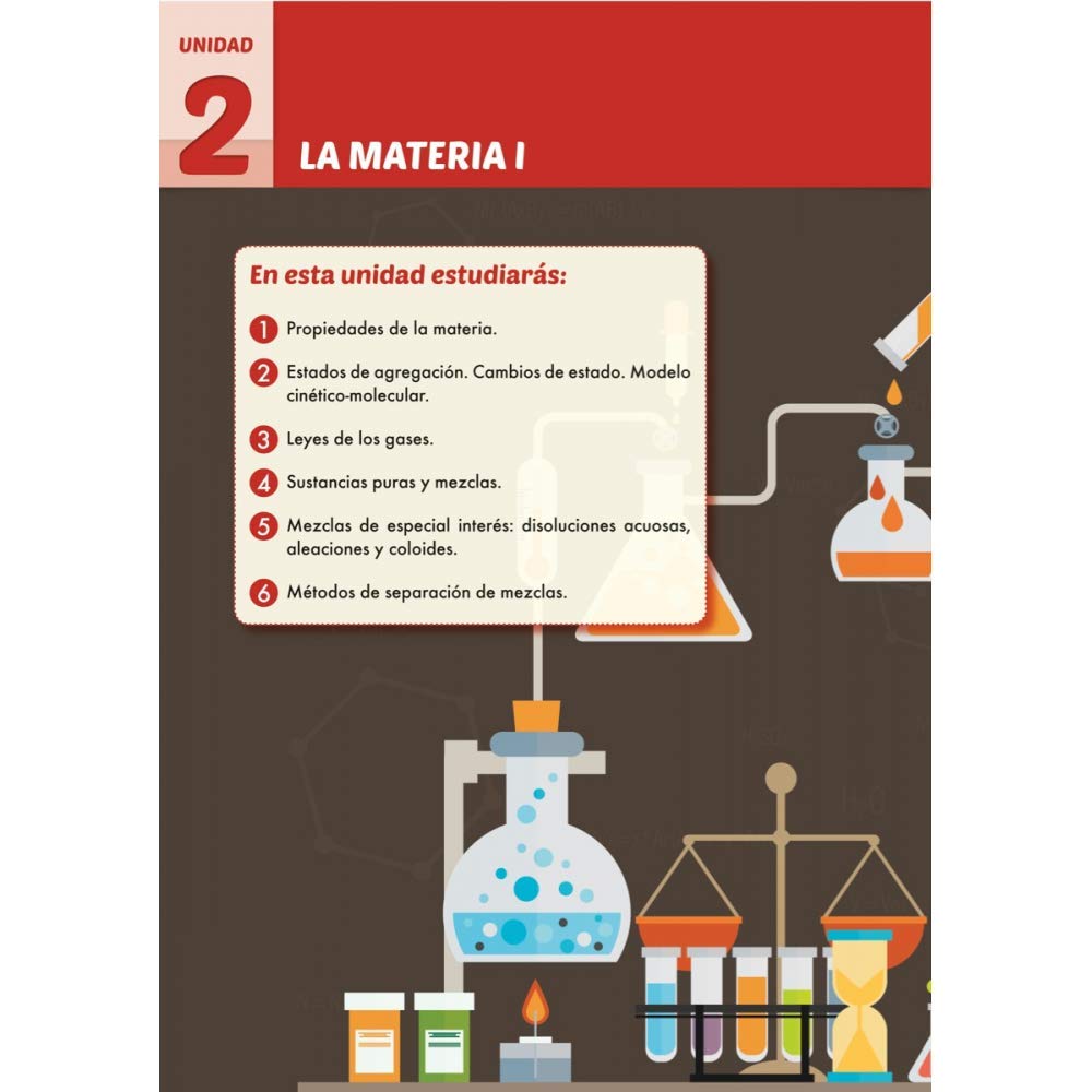 Física y Química 2 Educación Secundaria - Libro de Aula | Física y Química 2º ESO - Editorial GEU