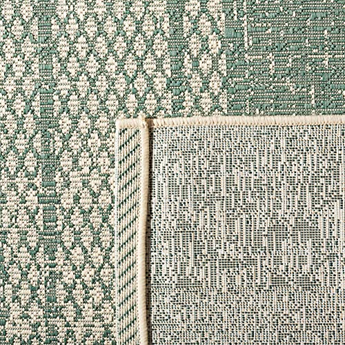 Tapete SAFAVIEH 2' x 3'7" Beige Verde Oscuro miniatura 5