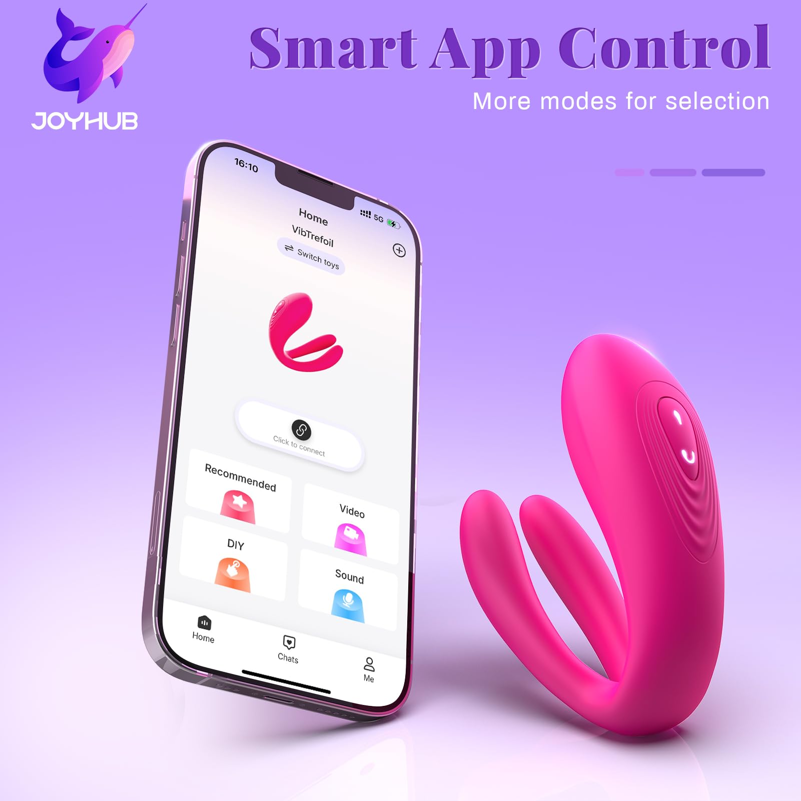 Wearable Remote Control Vibrator - BIG SHOCKED Adult Sex Toys for Women Couples Female Sex Toy G Spot Vibrater Clitoral Penis Vibrators with 10 Powerful Vibrating Dildo Sexual Pleasure Tools for Women