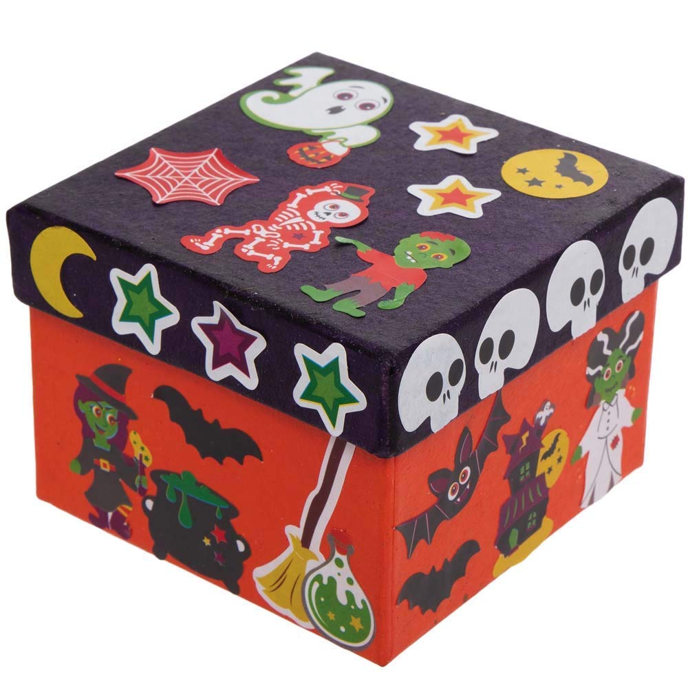 Baker Ross FE734 Adesivi In Gommapiuma Di Halloween, 200 Pezzi Con 48 Disegni Di Fantasmi, Pipistrelli E Zucche, Ideali Per Lavoretti Creativi Per Bambini - 5
