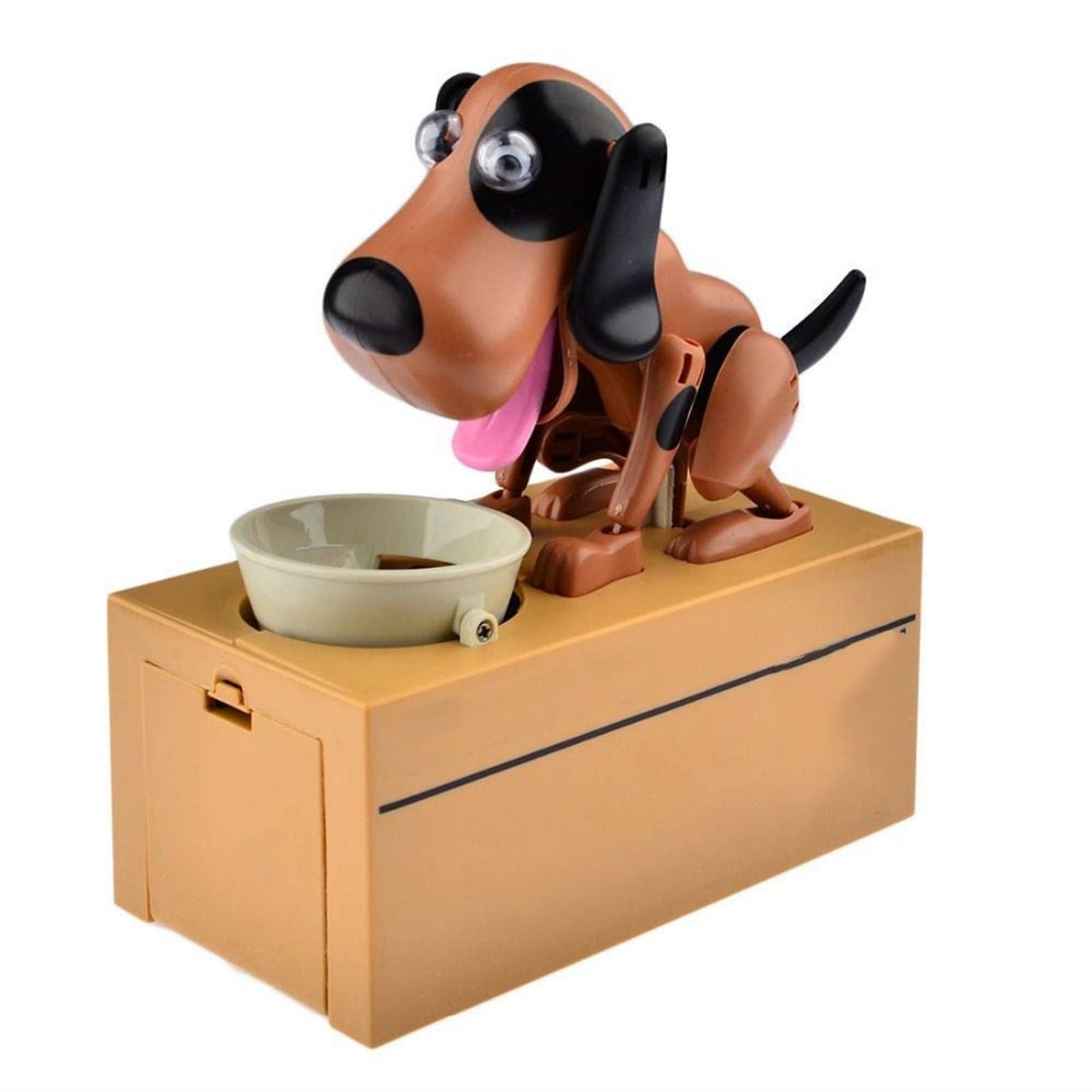 Tirelire chien Mignon Choken Bako pour déco de burea