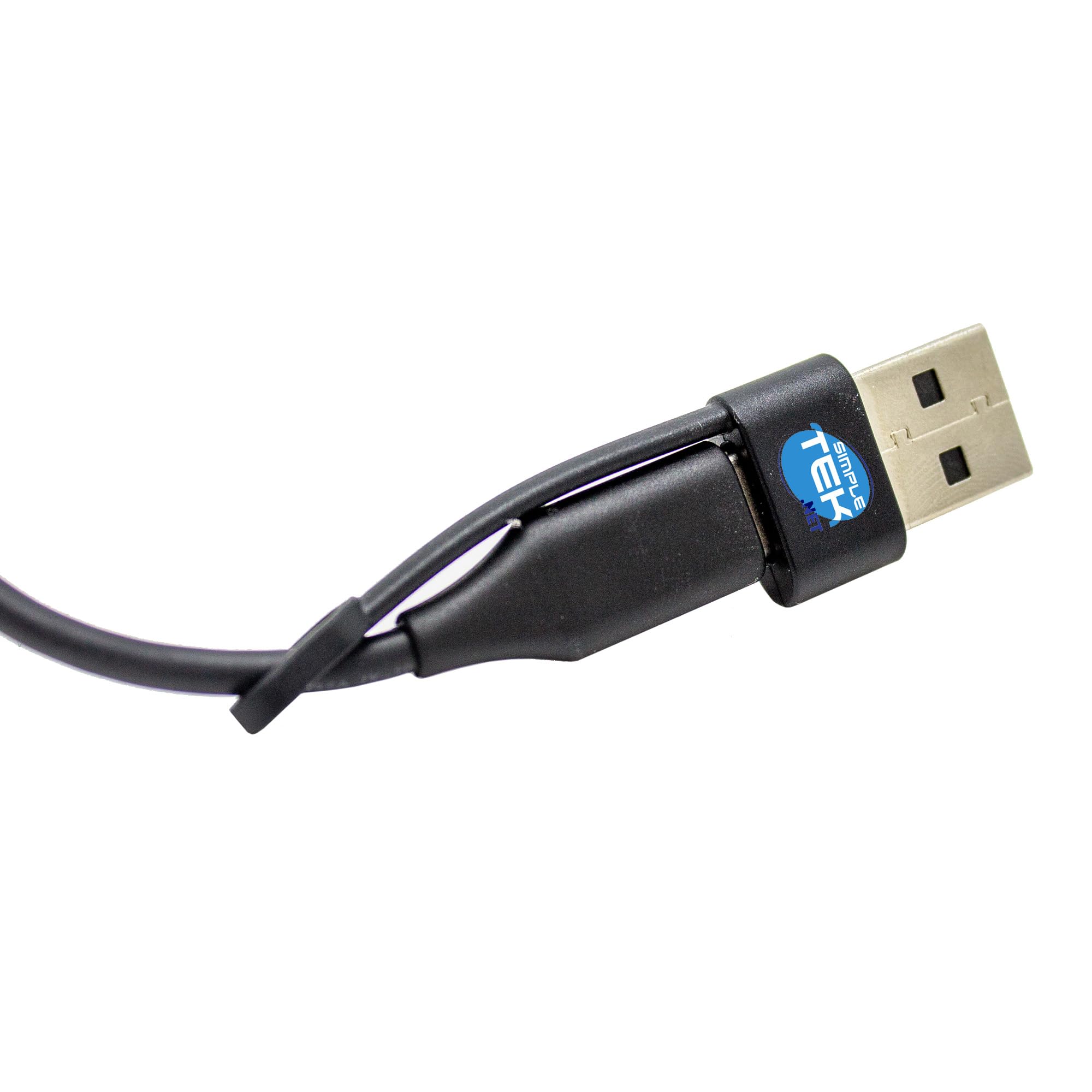 SIMPLETEK - Cuffie Cablate Stereo Professionali SE - Cavo USB-C con atattatore USB-A incluso - Microfono incorporato