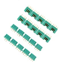 10 Pairs MPX M6 Connector Plug Multiplex Socket for RC Lipo Battery Quadcopter/Buggy 6M