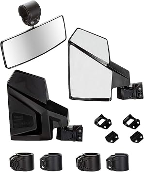 Kolpin UTV Side/Rear Mirror Combo Package - 98312