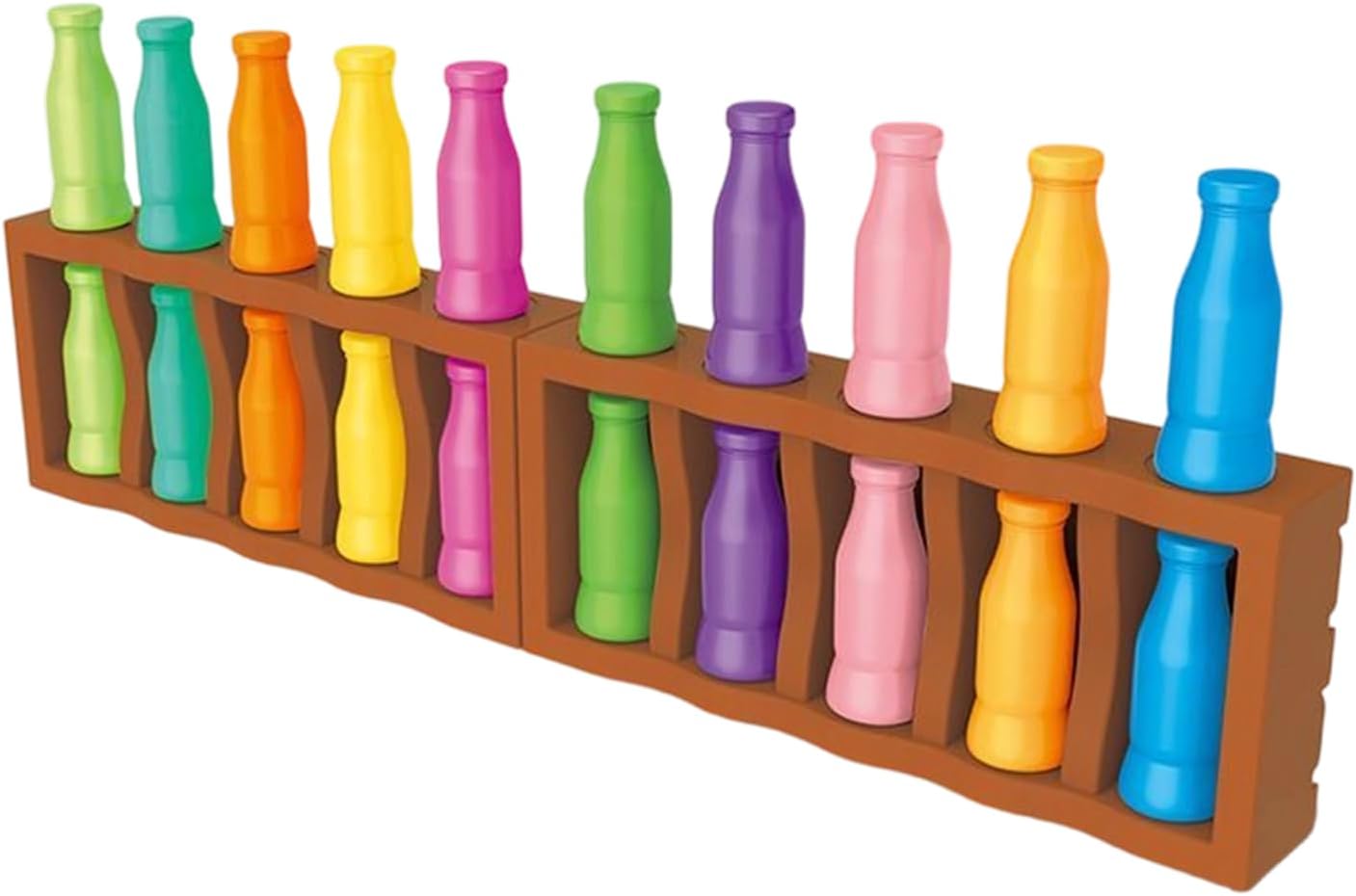 Bottle Color Match Game - Memory Training Fun Color Match Gameplay,Family Bottle Pairing Board Game,for Travel Camping Holidays Party Night Classroom Backyard