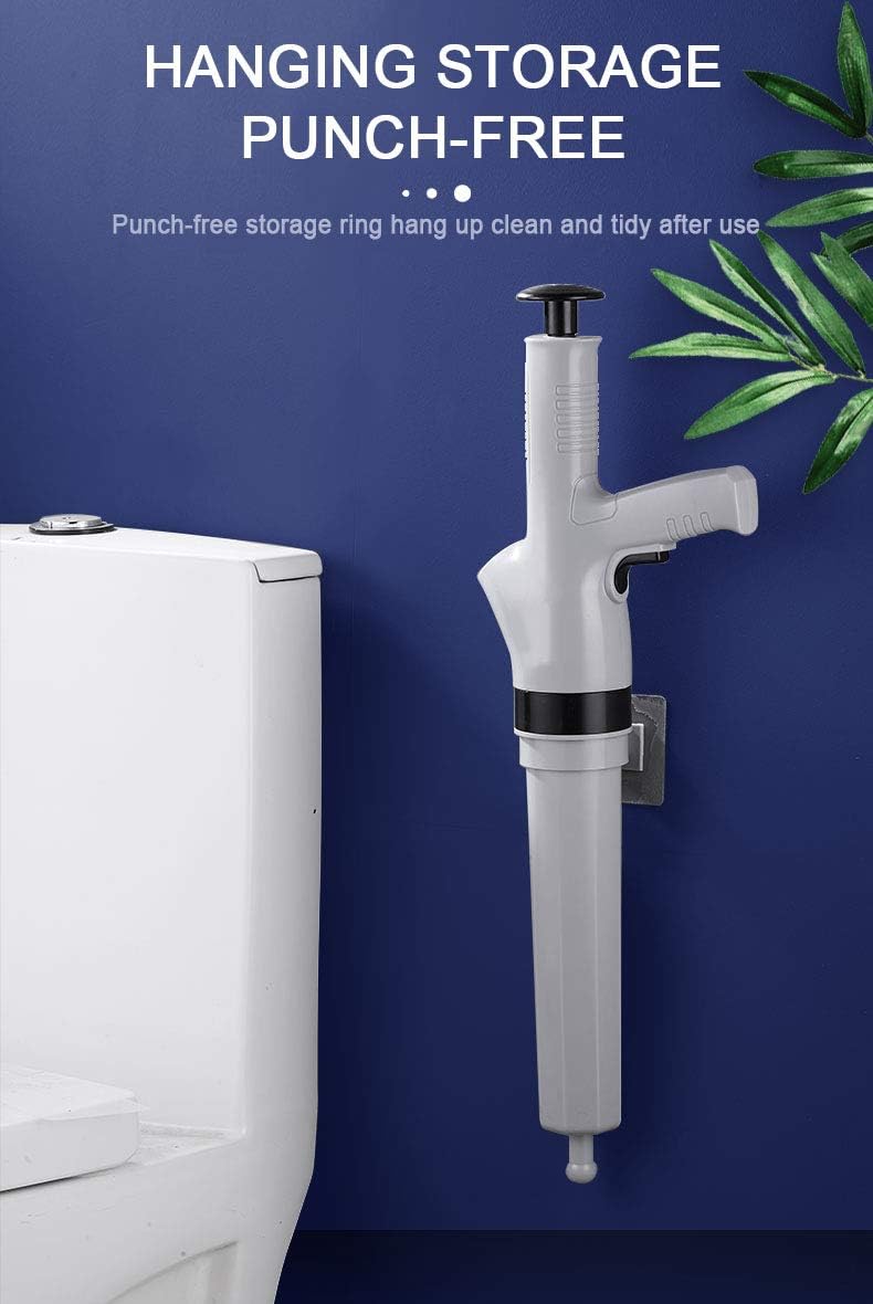 Amаzоn Crаzу 🔥 Dеаlѕ 7 in 1 Drain Plunger Set, Unclog Plungers for Bathroom/Kitchen/toilet with Holder, Heavy Duty Air Pressure Pump Plunger Kit, Detachable Assembly 5 Heads