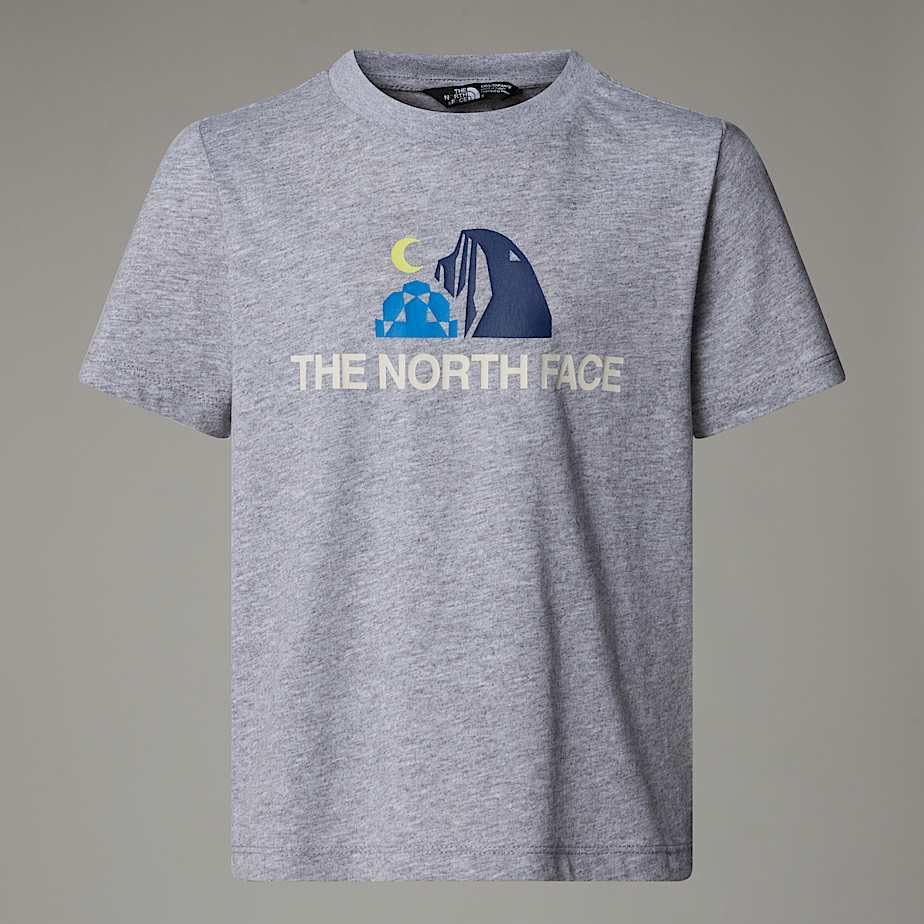 T-shirt Graphic The North Face Enfant Gris - Haut d'Été 4 Ans