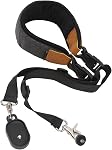 Stabilisateur Sangle d'épaule pour Ronin, Diminution du poids Sangle gimbal avec plaque de base, Soft Padding Sangle réglable pour Ronine RS 3 RS 4 RS4 PRO